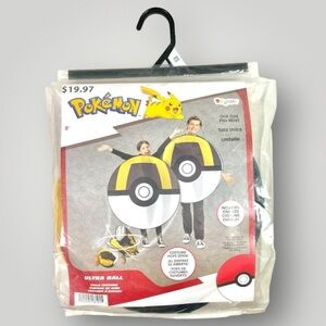 Halloween Costume Pokemon Ultra Ball Pop Up Costume Child 1 Piece NEW!